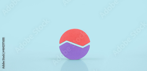 Business connecting piece of multi colored pie chart Free Download Business connecting piece of multi colored pie chart - GFXLoad
