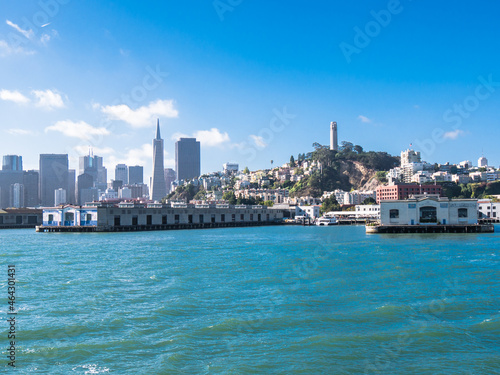 SAN FRANCISCO, USA - SEPTEMBER 15: cityscape on September 15, 2015 in San Francisco, California, United States. It was founded on June 29, 1776.