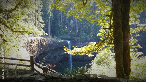 Waterfall in Portland Oregon