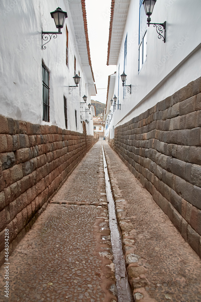 Streets of the imperial city of the Incas