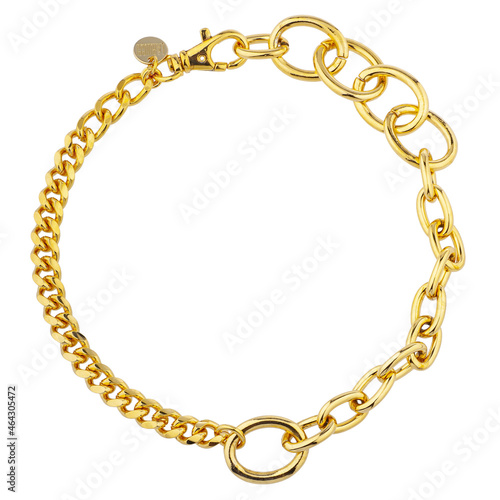 gold chain frame