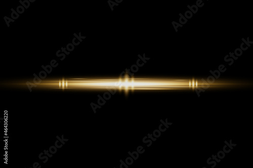  digital golden dividers lens flare light in dark background