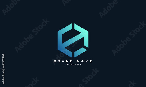 CT, TC, Abstract initial monogram letter alphabet logo design