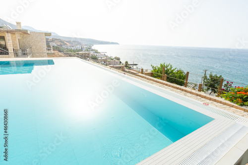 the swimming pool. Travel Holidays, Vacation. © Angelov