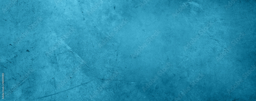 Obraz premium Blue textured concrete wall background
