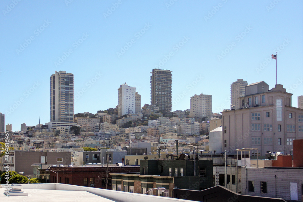 City skyline in San Francisco, California