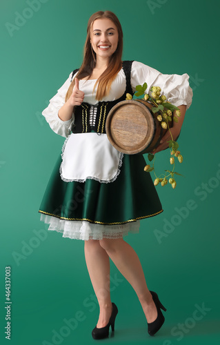 Beautiful Octoberfest waitr...