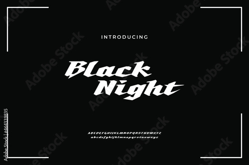 Abstract modern alphabet fonts. Typography minimalist urban digital creative logo font vector illustration