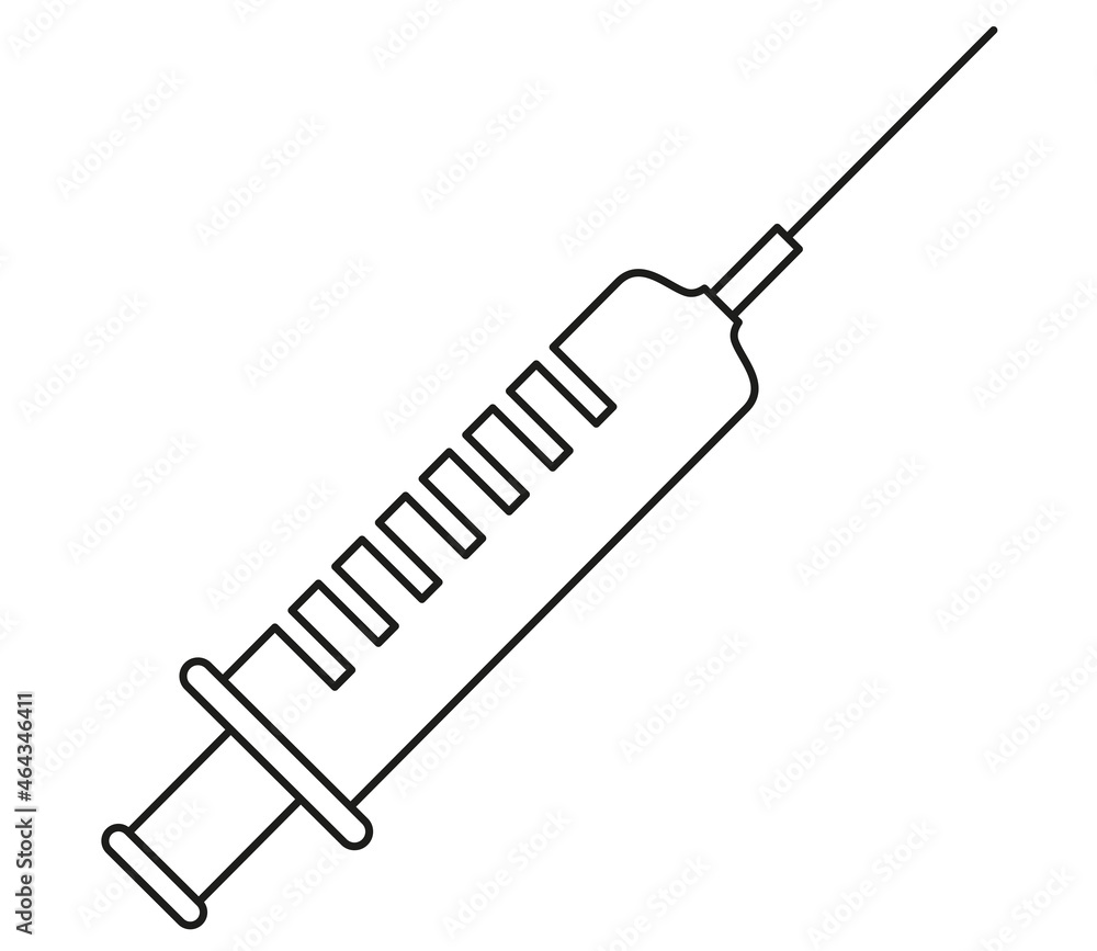medical syringe icon medical syringe icon