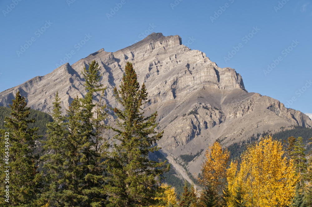 Cascade Mountain in Banff National Park