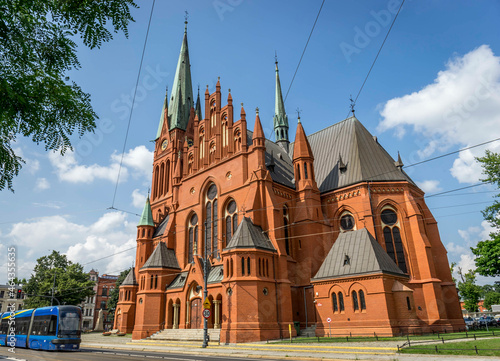 Torun, Poland, 20 September 2021. Church of St. Catherine in Torun, Poland.