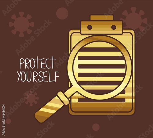 protect yourself illustration