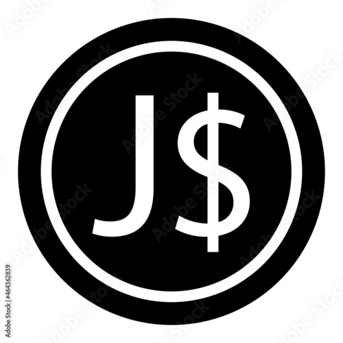 Jamaican glyph icon photo