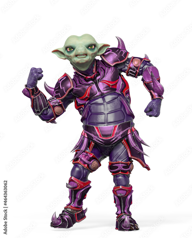 little alien warrior got the power