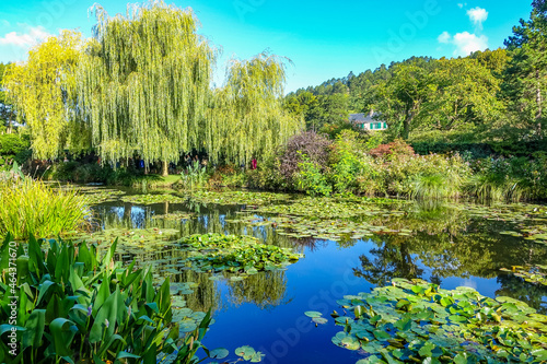 Papier peint Pond view at Monet's Gardens