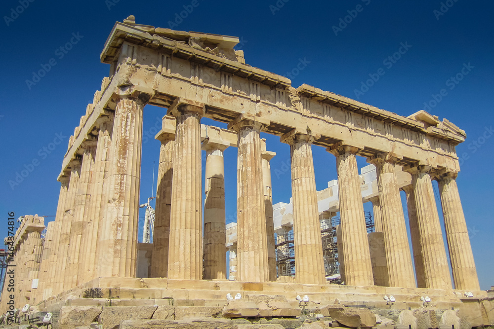 The Parthenon in Athens Greece
