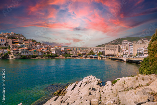 Kavala town, one of the most beautiful cities and travel destination in Greece, photo