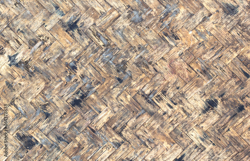 old woven bamboo texture surface abstract background