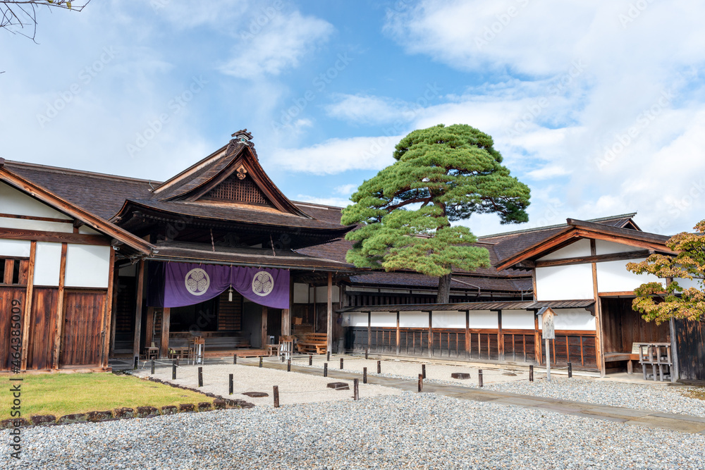 Main building of Takayama Jinya (domain office) in Gifu prefecture, Japan