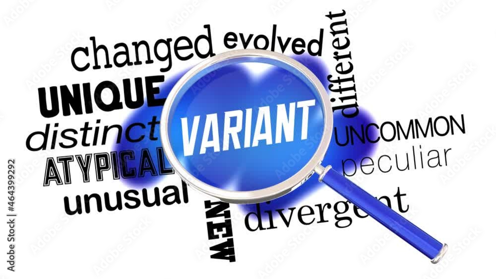 Variant Magnifying Glass Find Mutation Changed Unique Virus Disease 3d Animation Variant Magnifying Glass Find Mutation Changed Unique Virus Disease 3d Animation