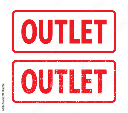 OUTLET：ビジネススタンプ　英語の角型ゴム印
