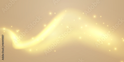 wonderful golden glitter on abstract golden background