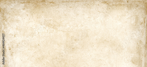 Old parchment paper texture background. Banner