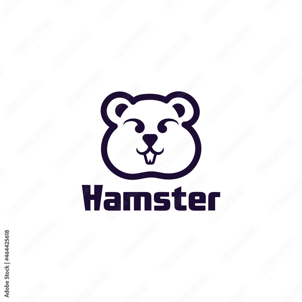 Hamster Logo Template