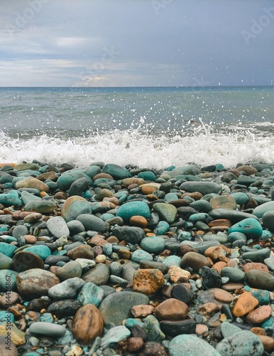 stones on the beach