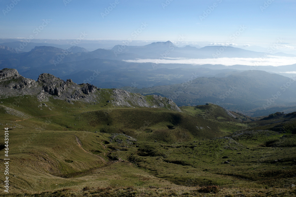 Mountains in the Basque Country Mountains in the Basque Country