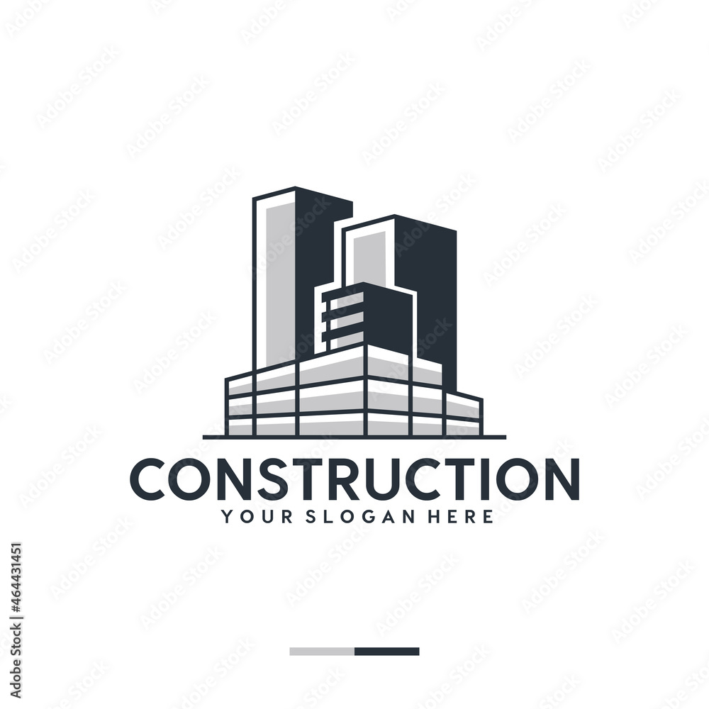 construction , buildings , logo design inspiration