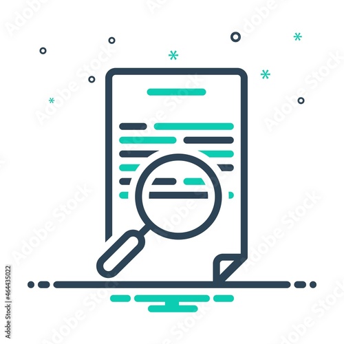 Mix icon for evident
