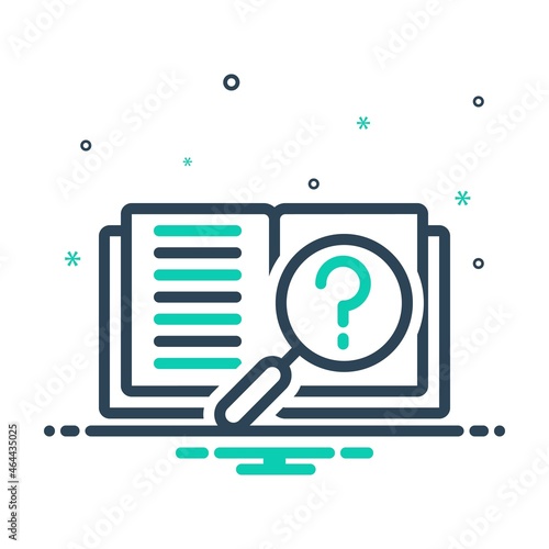 Mix icon for how question