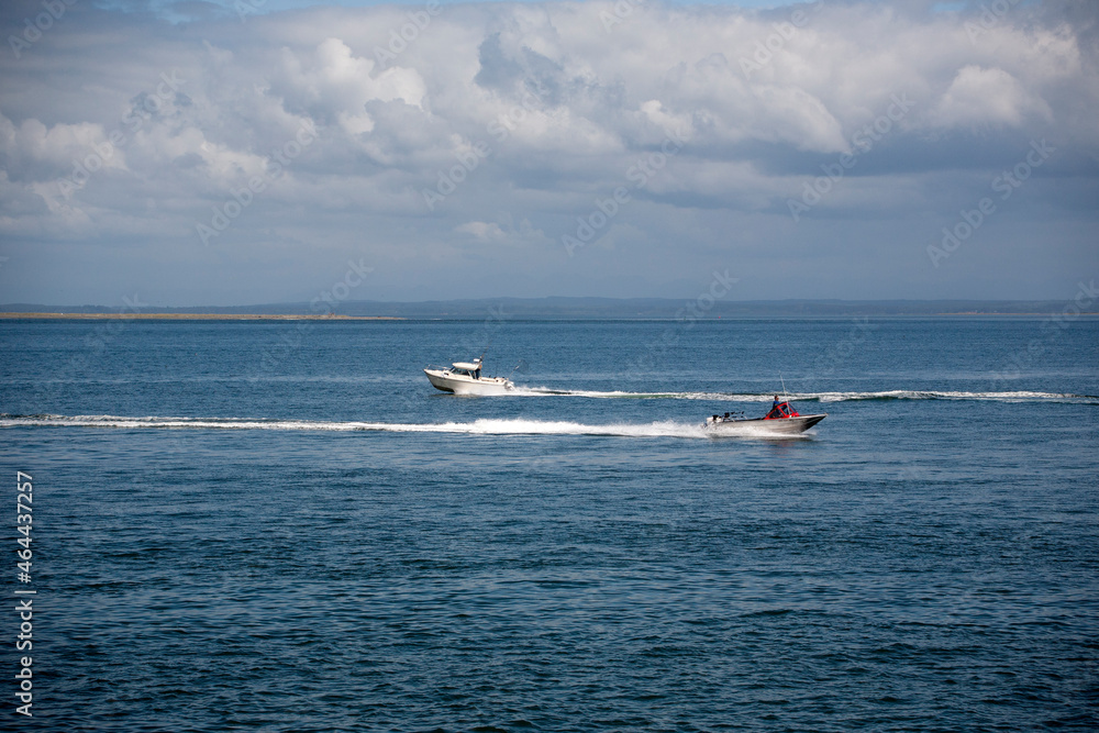 Obraz premium boat on the sea