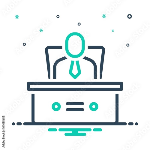 Mix icon for superintendent
