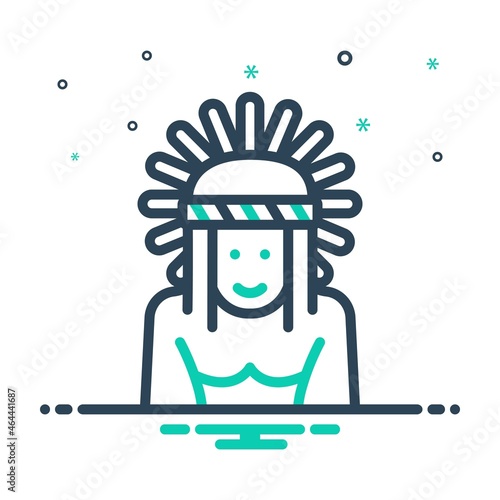 Mix icon for indigenous
