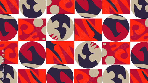 simple Abstract pattern geometric theme