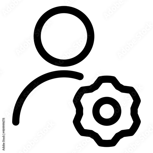 User setting icon