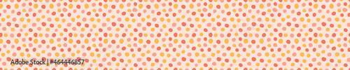 Seamless pattern with colorful dots.