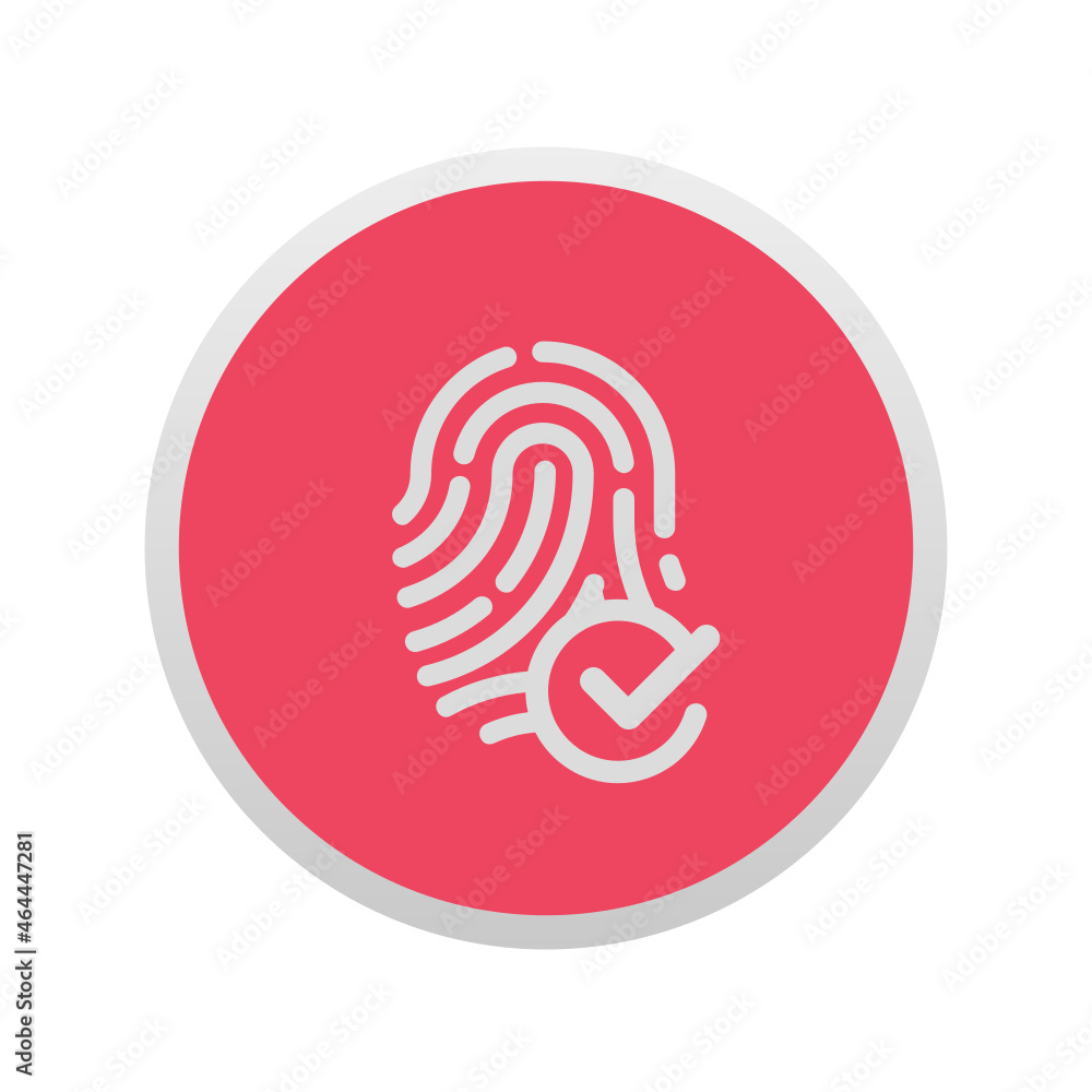 Verified Fingerprint - Sticker Verified Fingerprint - Sticker