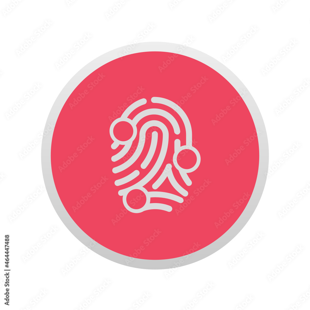 Finger Scaning - Sticker Finger Scaning - Sticker