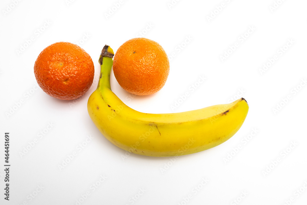deux clémentines et une banane deux clémentines et une banane
