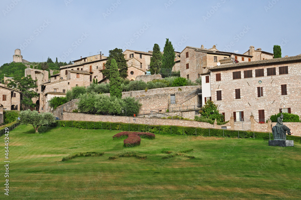 Assisi, panorama dalla Basilica di San Francesco
