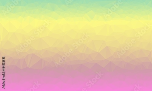 vibrant minimal multicolored polygonal background