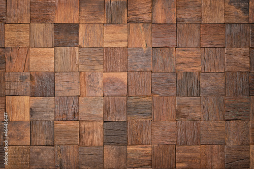 vintage brown planks panel  wood wall texture for room design