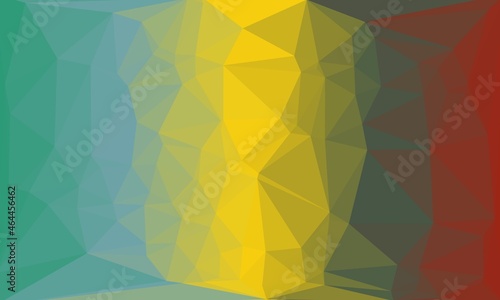 vibrant abstract multicolored background with poly pattern