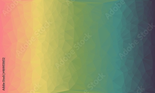 Wallpaper Mural vibrant minimal multicolored polygonal background Torontodigital.ca