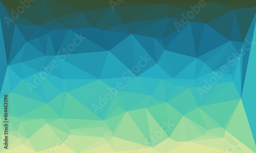 vibrant colorful geometric background with mosaic design