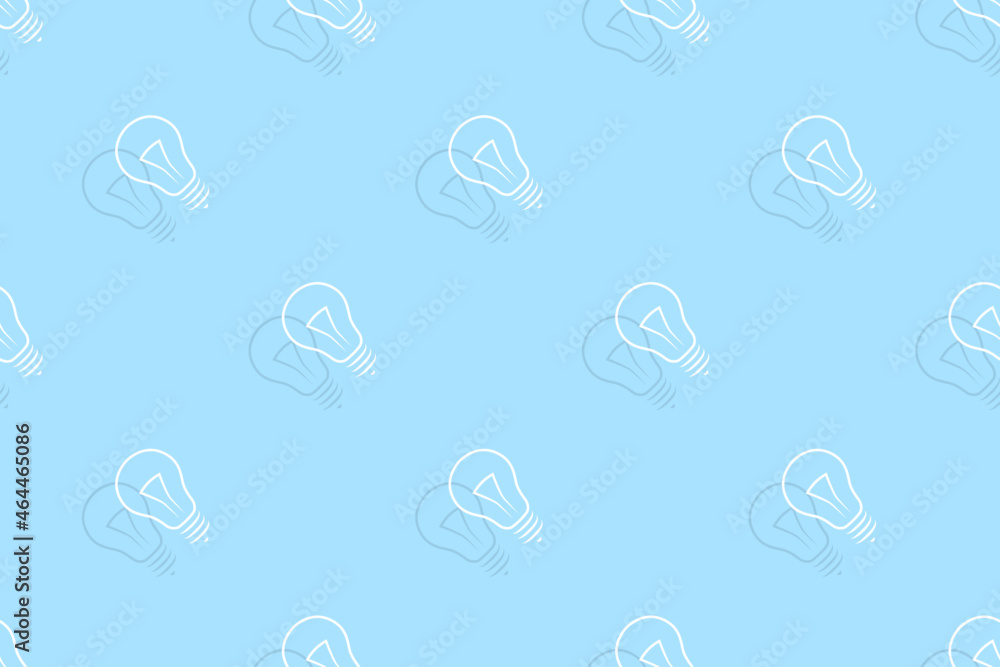 Background on the theme of light bulbs and lighting.Seamless pattern From the silhouette of light bulbs. Background on the theme of light bulbs and lighting.Seamless pattern From the silhouette of light bulbs.