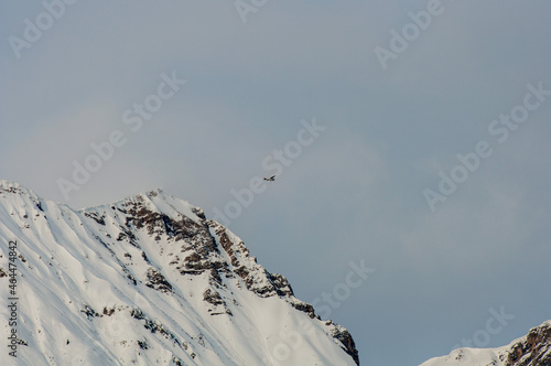 The Alps at the ski resort of Mayrhofen photo